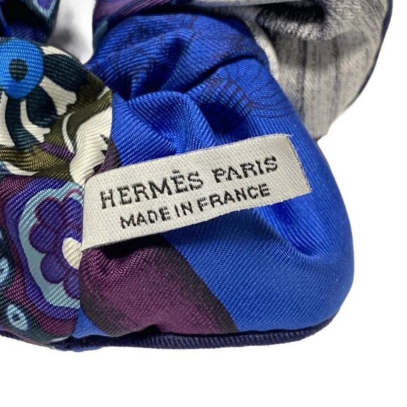 Auth HERMES - Blue Purple Multi Silk None Other Jewellery - Picture 2 of 3